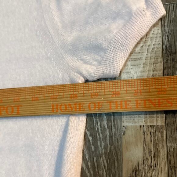 Quince Womens 100% Mongolian Cashmere Short Sleeve Sweater Size XL Quiet Luxury - Picture 4 of 6